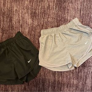 2 NIKE DRI-FIT shorts